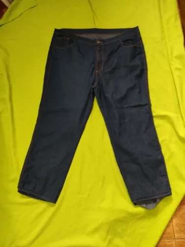 Calça jeans masculina plus sise