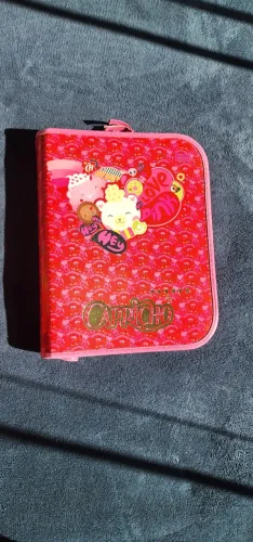 Fichário Tilibra Capricho Vintage (2011) I Love Pink - Com Pingente e Miolo Original