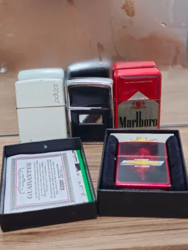 ISQUEIRO ZIPPO CHEVROLET ORIGINAL - 30 ANOS DE GARANTIA