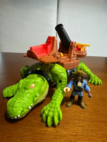 Imaginext Crocodilo Pirata