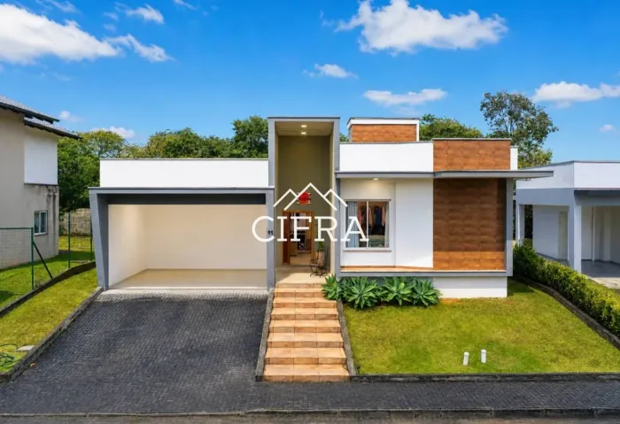 Casa em Condomínio - Venda - 03 dormitórios - 199m2 - Semi Mobiliada - Exclusividade - Con