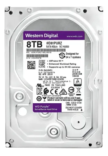 HD 8TB Purple WD