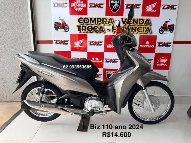 Biz 110 2024 financia 48x troca cartao 24x