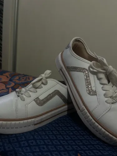 Tênis Molekinha Infantil Casual Branco Tamanho 34