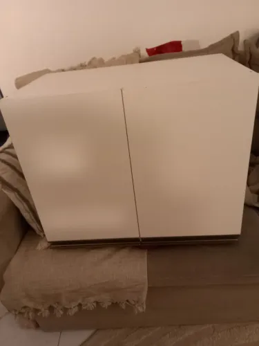 Armário aéreo porta com amortecimento