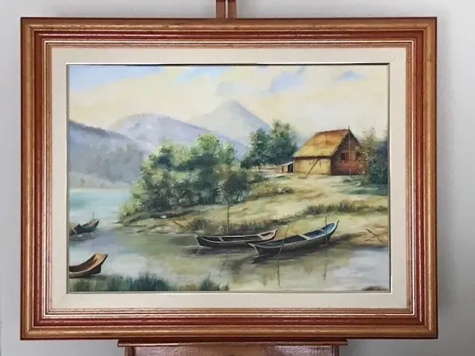 Vendo quadros pintura óleo sobre tela de diversos tamanhos e estilos - DESCONTO 20%
