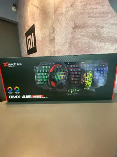  kit gamer Xtrike Me CMX-415, um combo 4 em 1. 
