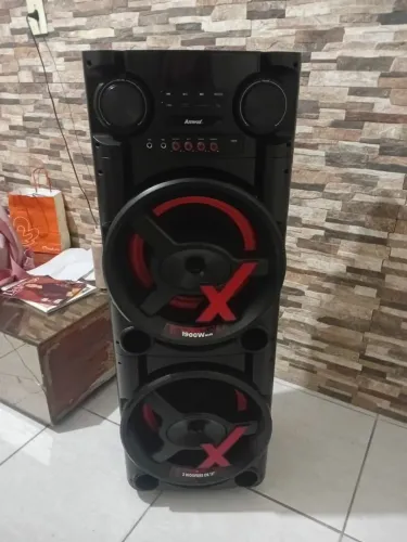 Caixa amplificada AMVOX 1900W