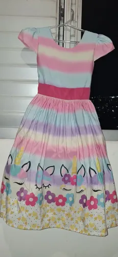 Vestido infantil Unicornio