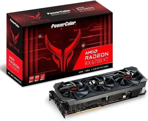 RX 6700 XT RED DEVIL 12GB - TOP DE LINHA | ULTRA PERFORMANCE (NÍVEL RTX 4060)