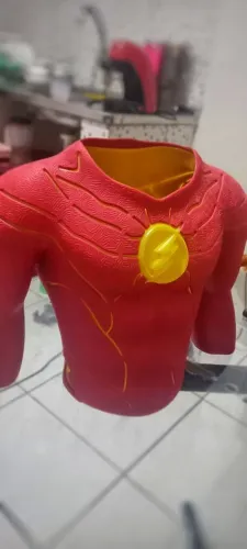 Balde de pipoca Flash, nunca usado, tem LED, acende (Precisa trocar a bateria)