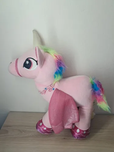 Unicórnio de Pelúcia Rosa - Fizzy (Usado) 