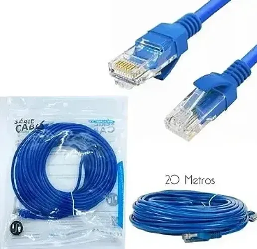 CABO DE REDE RJ45 20M IT-BLUE LE-306