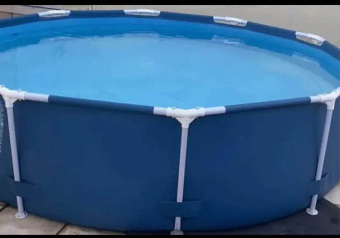 Piscina 3 mil litros com aspirador e flutuador de cloro