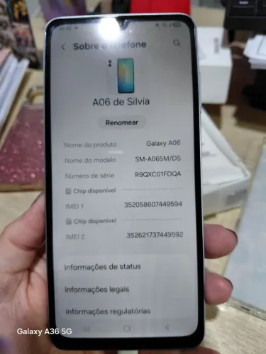 VENDO CELULAR SAMSUNG A06 EXCELENTE ESTADO!