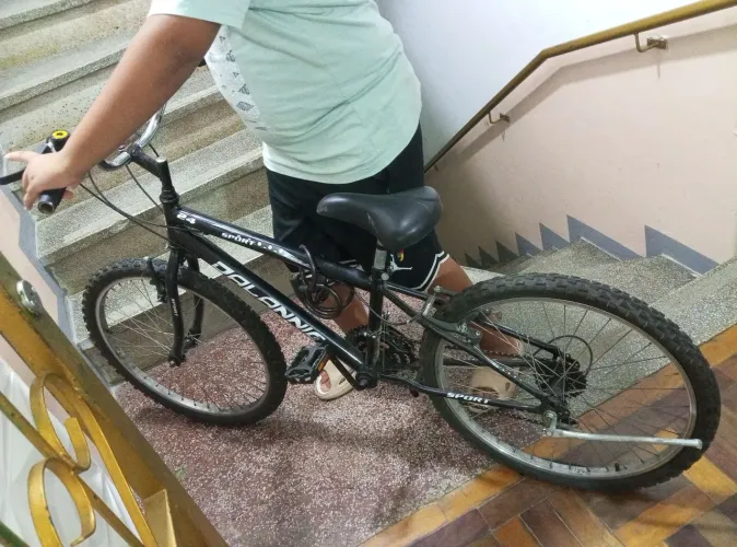 Bicicleta aro 24 usada