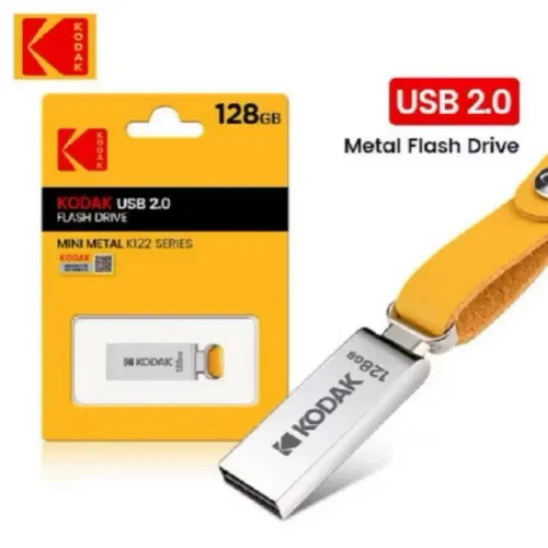 Pendrive 128gb Kodak Mini Metal Flash Drive K122 Usb 2.0