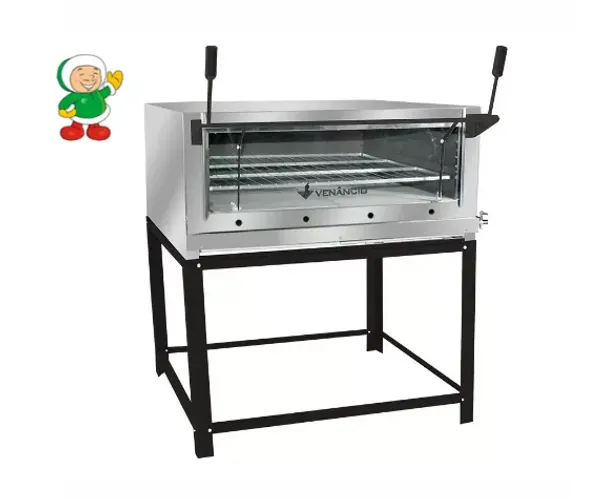 8132 - FORNO GAS ROMA INOX FIRI-110(INOX INT E EXT) / MARCA: VENÂNCIO