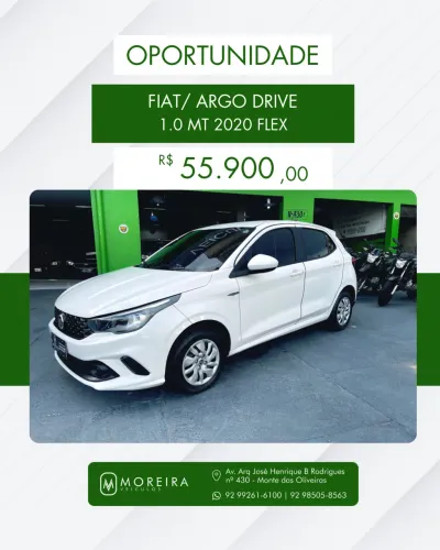 Fiat Argo Drive 1.0 6V Flex 2020