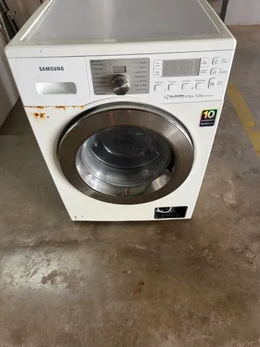 Lava e Seca Samsung Eco Bubble 8,5kg - Funcionando (Detalhes na Lataria)