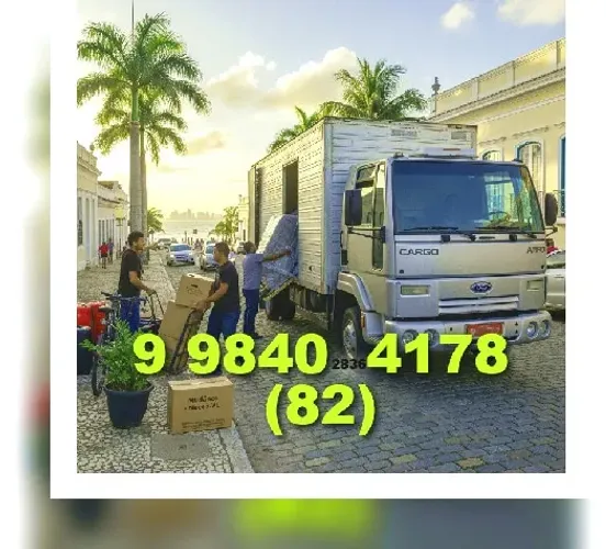 Frete 82+9+9840+4178 em Maceió, Centro, Tabuleiro e Pinheiro. MGT tem o melhor preço.