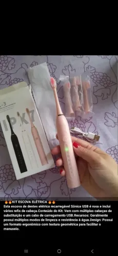 ESCOVA DE DENTE ELÉTRICA 