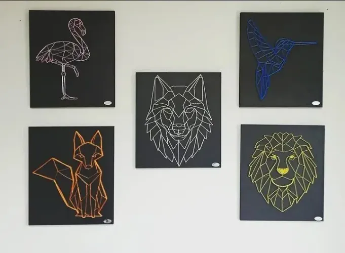 Quadros Em String Art