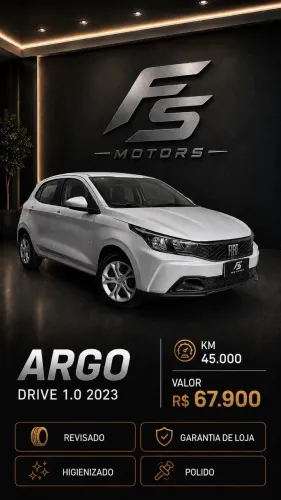 Fiat Argo Drive 1.0 6V Flex 2023