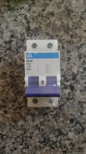 Disjuntor WEG MDW C63 2P 400V ? NOVO na embalagem original