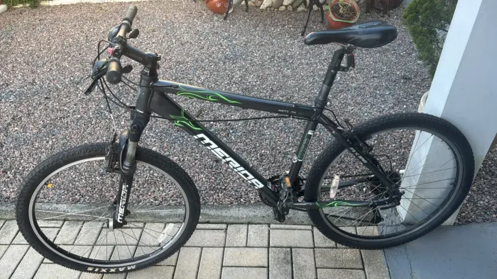 Mountain Bike Merida Matts TPS 100<br>Aro 26<br>Câmbio: Shimabo Alívio<br>Valor: R$600,00