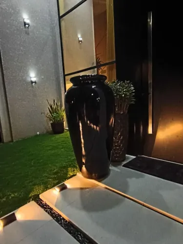 Vaso grande decoração de jardins