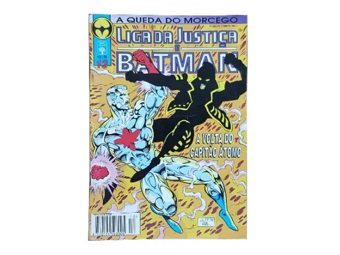 Revista Hq Liga Da Justiça E Batman: A Queda Do Morcego #13