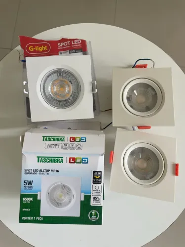 Vendo kit c 5 Sport led olho de boi embutir 5w 35,00