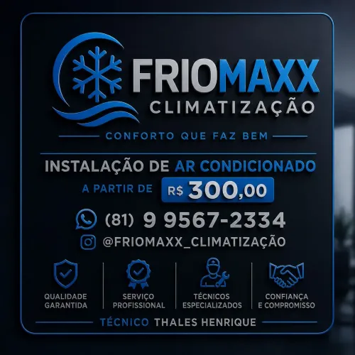 Instalação De Ar Condicionado A Partir De 300,00 Reais