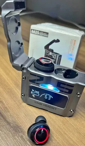 Fone bluetooth M25 - NA CAIXA