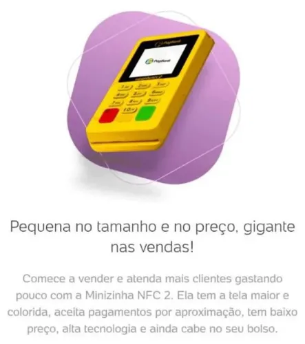 Maquininha Cartão de crédito