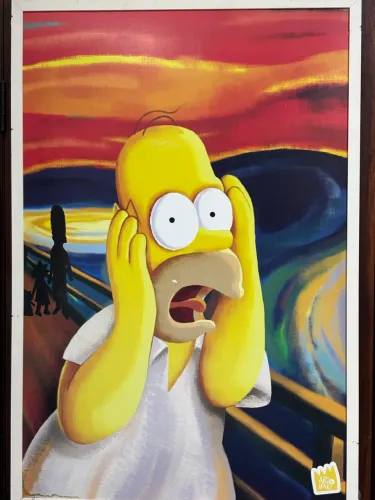 Quadro Simpsons