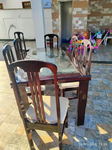 Jogo de mesa completa sem avarias