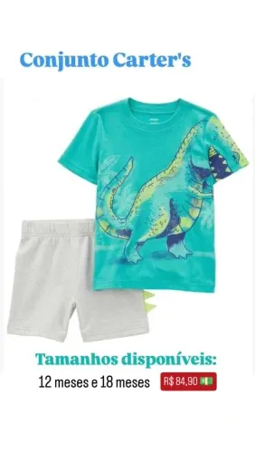 Conjunto Carter's menino