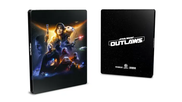 Star Wars outlaws steelbook ps5 lacrado