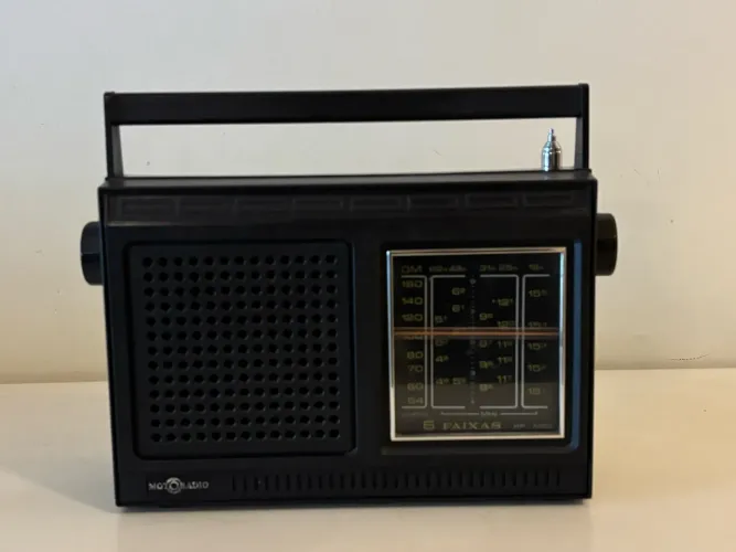 Rádio Motorádio Vintage 6 Faixas - Funcionando Perfeitamente