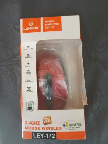 Mouse sem fio lehmox