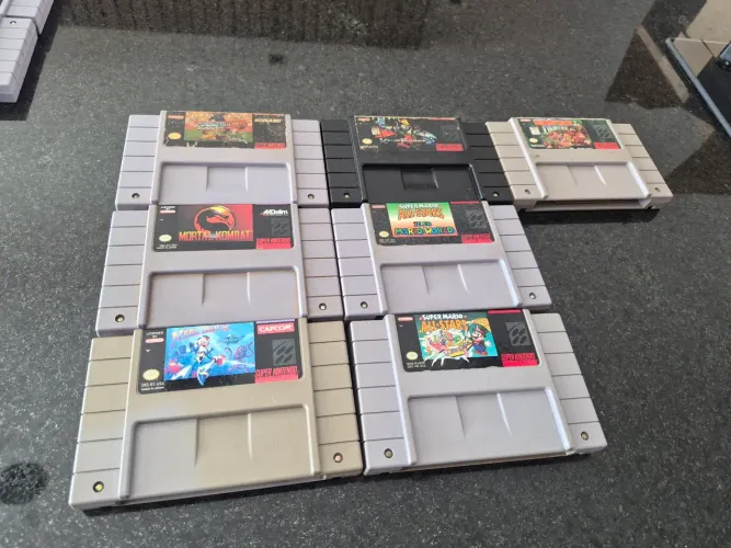 Jogos de super Nintendo originais (leia)