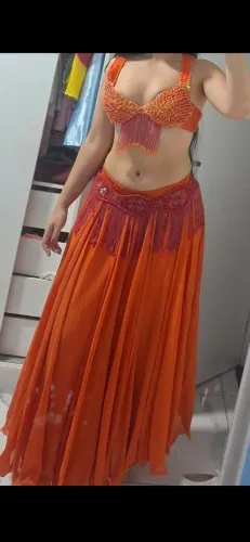 Figurino de Dança do Ventre 
