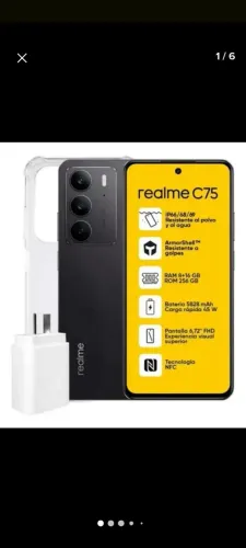 Realme 75 5g 256g prova de água 
