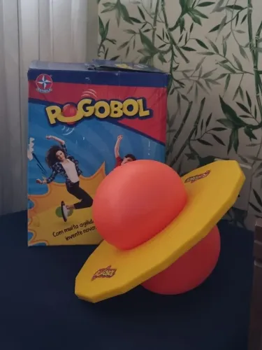 Brinquedo Pogobol Estrela Original (Na Caixa) - Estado de Novo!