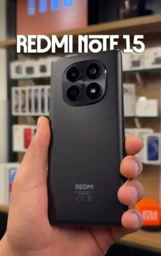 Smartphone Lançamento Redmi - XIAOMI Note 15 -- 4G -- 256/8 Preto