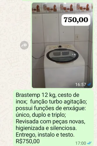 Máquina Brastemp 