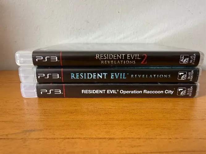 Kit Resident Evil PS3 | Operation Raccoon City + Revelations + RE 6(LEIA A DESCRIÇÃO)