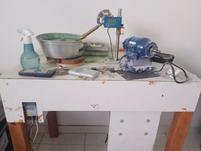 Mesa de lapidação